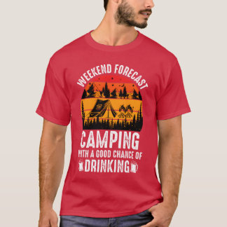 Wochenend-Camping-Freund T-Shirt