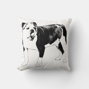 Wochenend-Erholung, Grafik-Hunde-Kissen Kissen