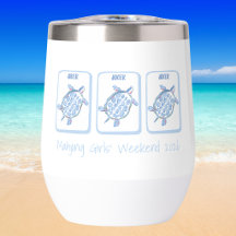 Wochenend-Geschenk für Mädchen Blue Turtle Mahjong