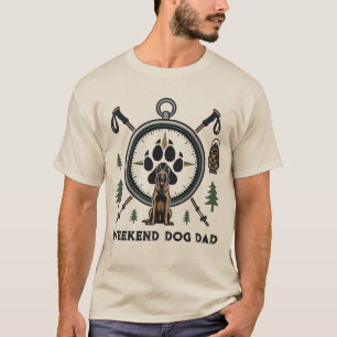Wochenend-Hundepapa T-Shirt