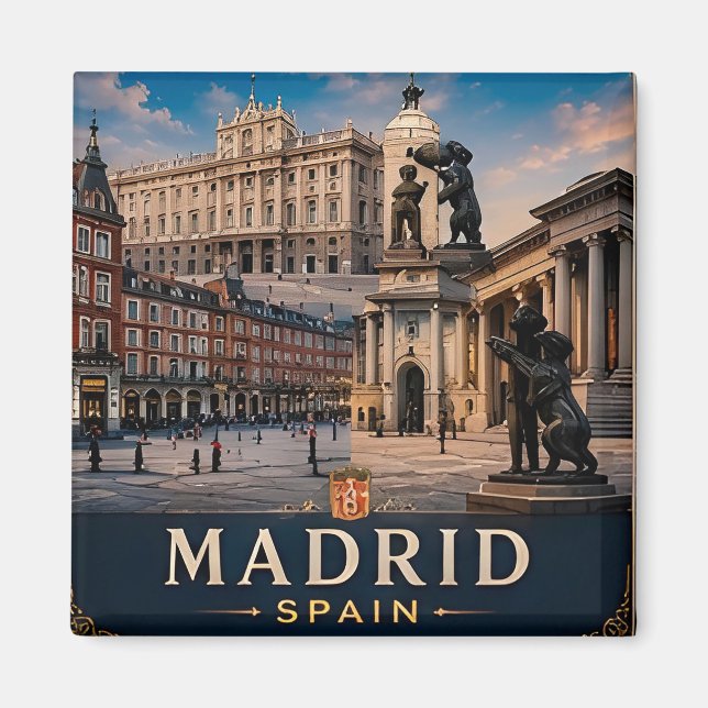 🧲 Wochenendausflug nach Madrid - Erinnerung aus S Magnet (Vorne)