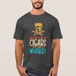 Wochenendautos mit Whiskey-Chance T-Shirt