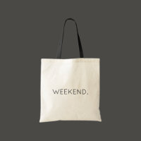Wochenende Chill Time Moderne Typografie Budget