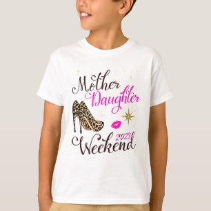 Wochenende für Mutter und Tochter Familienurlaub M T-Shirt