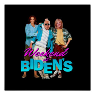 Wochenende in Biden Poster