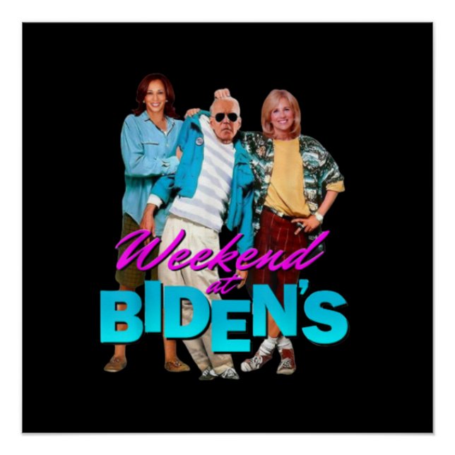 Wochenende in Biden Poster (Vorderseite)