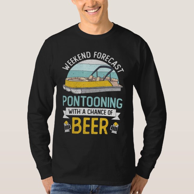 Wochenende mit Bier-Chance T-Shirt (Vorderseite)