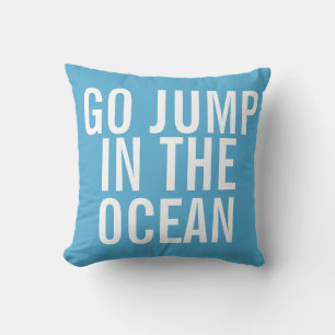 Wochenende Pillow - Go Jump im OZEAN Kissen