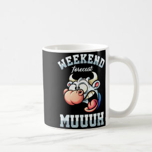 Wochenende Woche Vorhersage Freitag Urlaub Arbeits Kaffeetasse