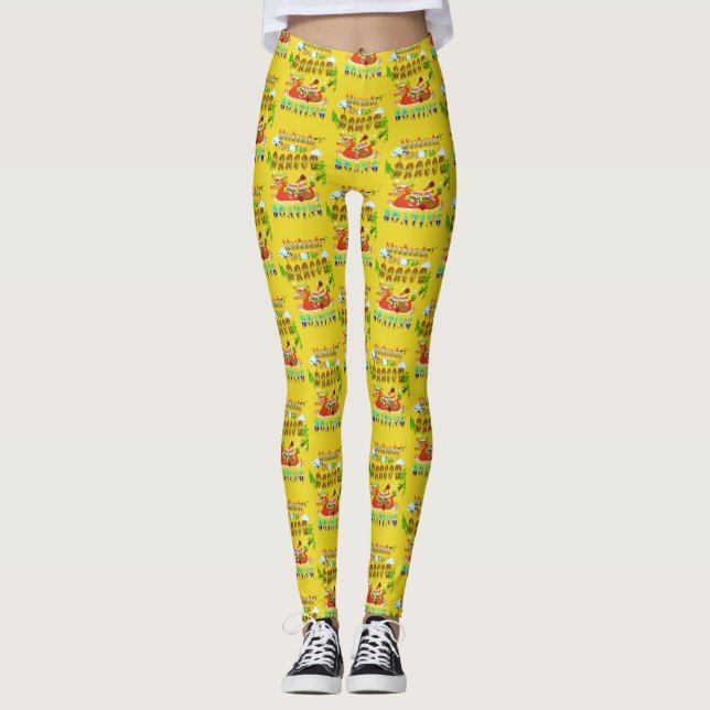 Wochenenden für Drachenboote Leggings (Vorderseite)