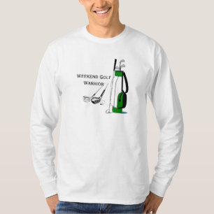 Wochenenden-Golf-Krieger-Entwurfs-T - Shirt