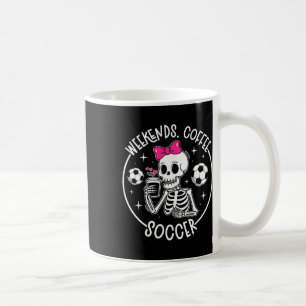 Wochenenden Kaffee Fußballmutter eines Fußballspie Kaffeetasse