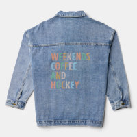 Wochenenden Mama Kaffee und Hockey