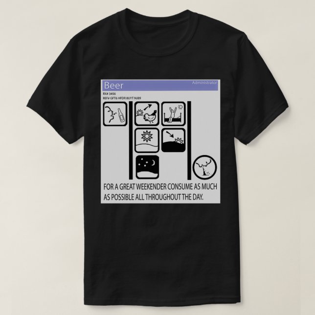 Wochenenderbild T-Shirt (Design vorne)