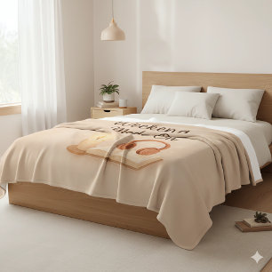 Wochenendmodus auf Fleece-Decke Fleecedecke