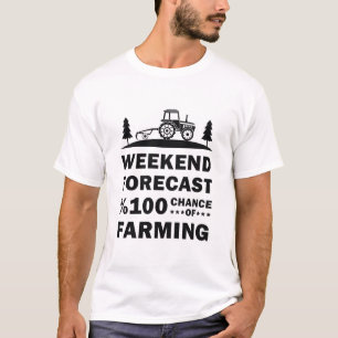 Wochenendprognose: 100 % Chance für den landwirtsc T-Shirt