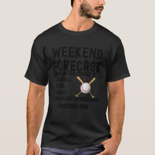 Wochenendprognose Baseball mit Chance Bären, Snack T-Shirt