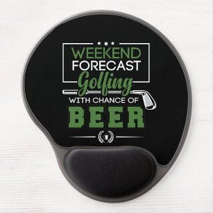 Wochenendprognose Golfing mit Chance auf BER lusti Gel Mousepad