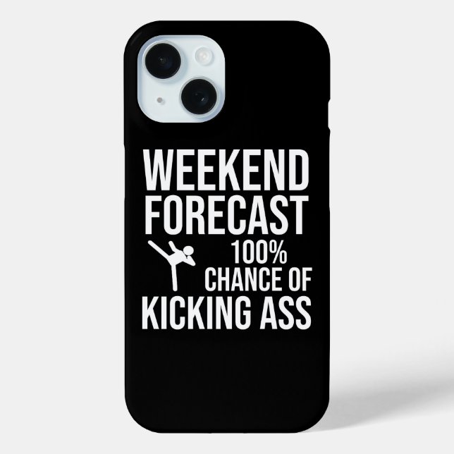 Wochenendvorhersage - 100% Chance auf Hammerleistu Case-Mate iPhone Hülle (Rückseite)