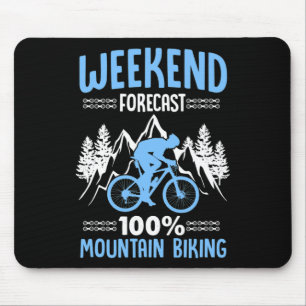 Wochenendvorhersage 100% Mountainbike Mtb Mousepad