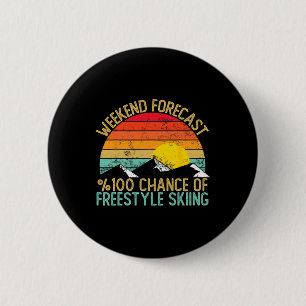 Wochenendvorhersage Freestyle Skifahren Shirts Lus Button