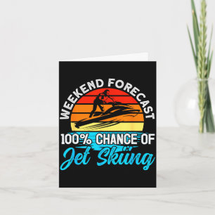 Wochenendvorhersage Jetski fahren 100% Chance auf Karte