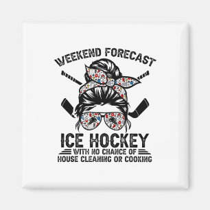 Wochenendwettervorhersage Eishockey mit keiner Cha Magnet