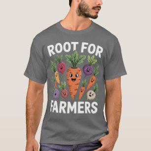 Wochenmarkt Bauer Landwirtschaft Lebensmittel Gemü T-Shirt
