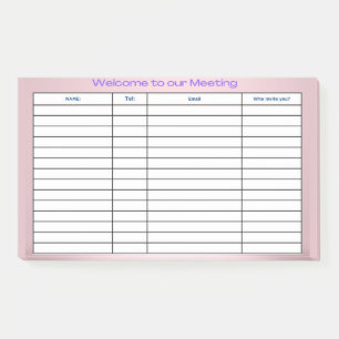 WOCHENPLANER POST-IT KLEBEZETTEL
