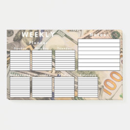 WOCHENPLANER POST-IT KLEBEZETTEL