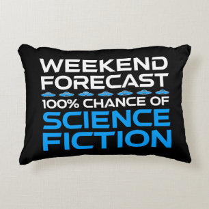 Wochenprognose - 100 % Chance auf Science Fiction Dekokissen