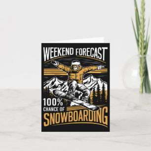 Wochenprognose: 100% Chance auf Snowboarden - Sno Karte