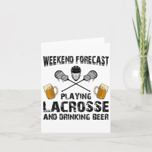 Wochenprognose für Lacrosse und Drink von Bienen Karte