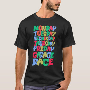 Wochentags Arbeit Montag Mittwoch Freitag Samstag T-Shirt