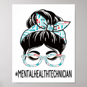 Wöchentliche Anerkennung von Frauen Messy Bu Poster