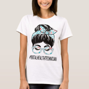 Wöchentliche Anerkennung von Frauen Messy Bu T-Shirt