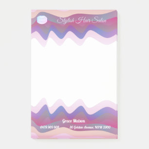 Wöchentliche Bestellung von Regenbogen-Post-IT-Hin Post-it Klebezettel