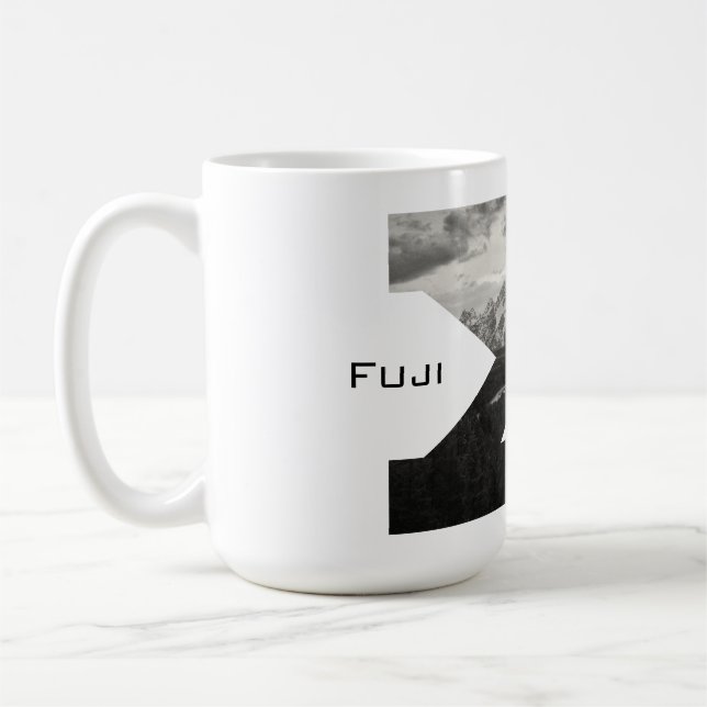 Wöchentliche Kaffee-Tasse Fujis X Kaffeetasse (Links)