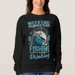 Wöchentlicher Fischfang mit Wechsel des Trinkgelde Sweatshirt