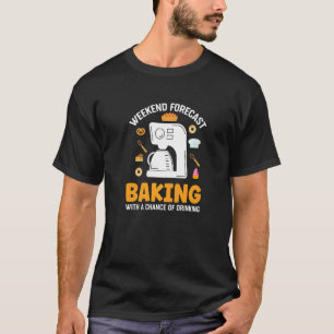 Wöchentliches Backen mit der Möglichkeit zu trinke T-Shirt