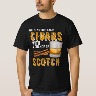 Wöchentliches Forecast Cigars mit Chance auf schot T-Shirt