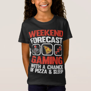 Wöchentliches Forecast Gaming mit Pizza & S Chance T-Shirt