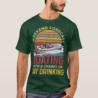 Wöchentliches Vorhersagen für Boote mit einer Chan T-Shirt