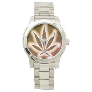 WOCHENWASCHBROWN HINTERGRUND HAVIC ACD ARMBANDUHR