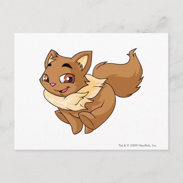 Wocky Brown Postkarte (Vorderseite)