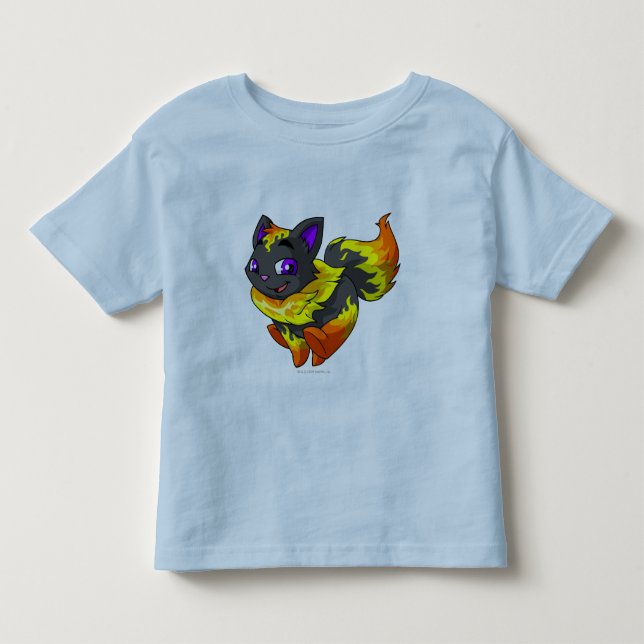Wocky Feuer Kleinkind T-shirt (Vorderseite)