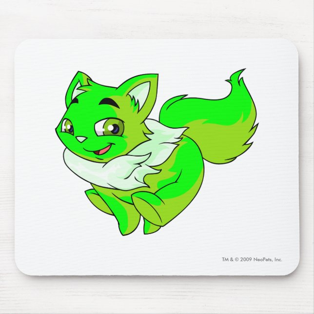 Wocky Glühen Mousepad (Vorne)