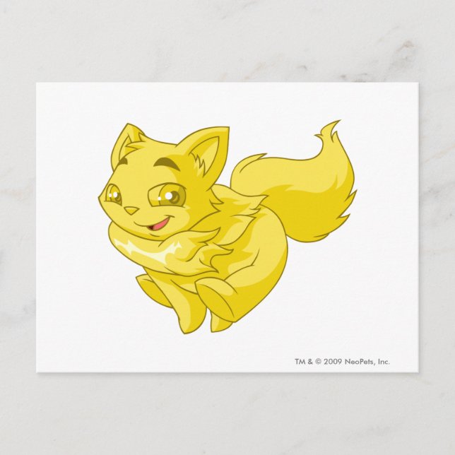 Wocky Gold Postkarte (Vorderseite)