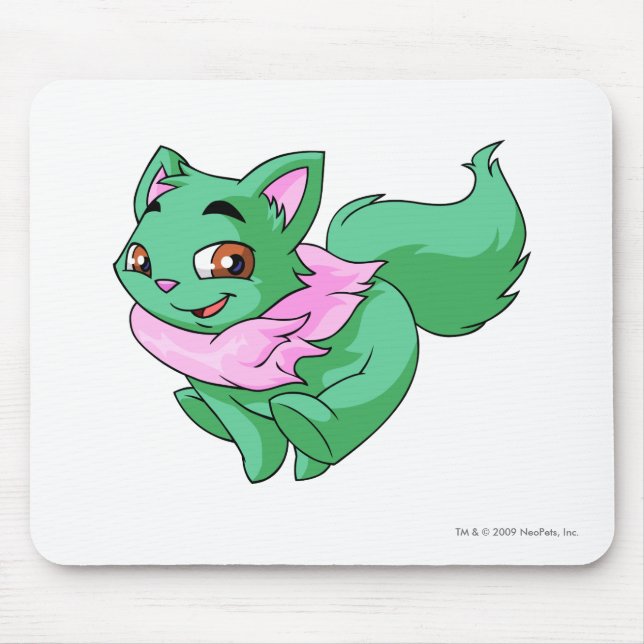 Wocky Grün Mousepad (Vorne)