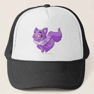 Wocky lila truckerkappe